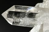 Clear Quartz Crystal Cluster - Brazil #258910-2